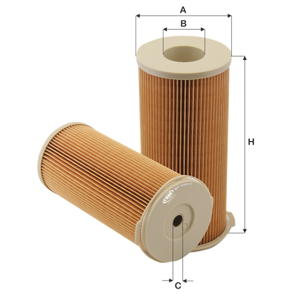 Fuel
 Filter-ZF 7278 E